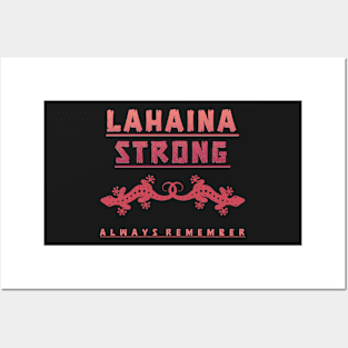 Lahaina Strong 3 Posters and Art